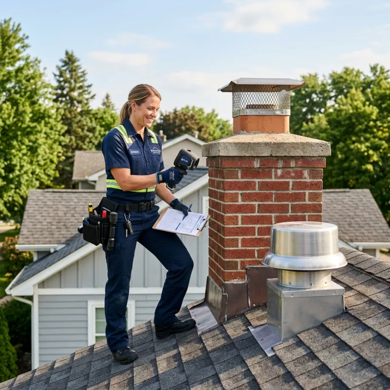 Technician removing a deceased bird from an indoor space in Millbrook